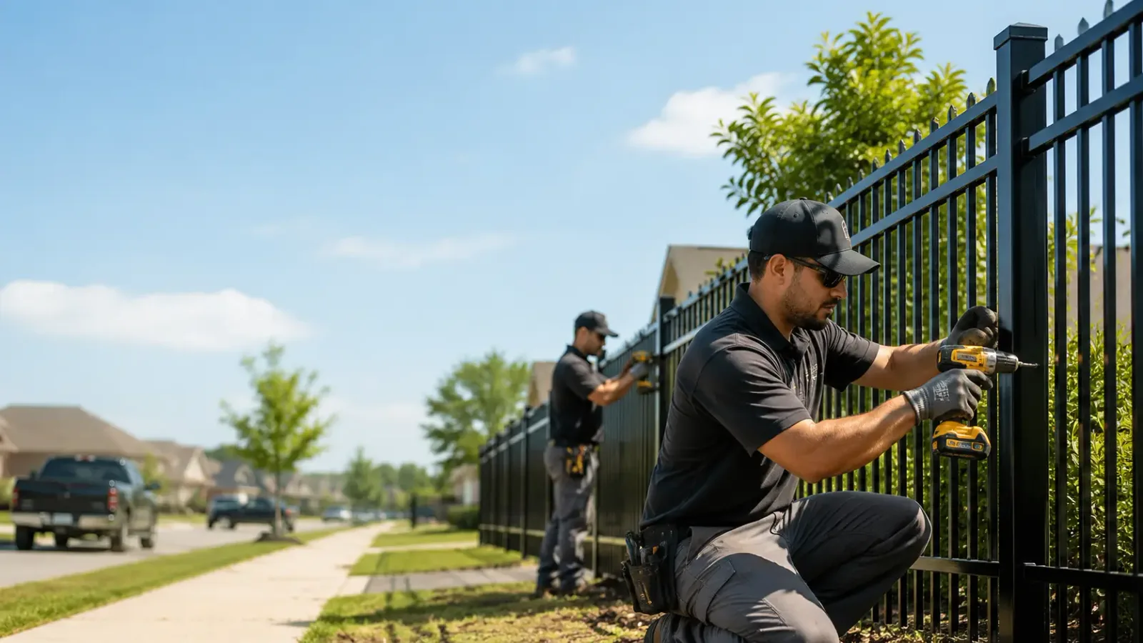 Metal Fence Installation in Cascade, WI